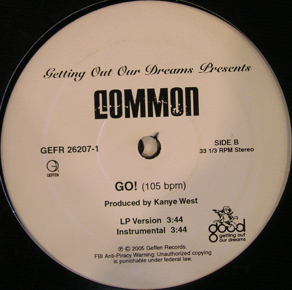 Common : Go! (12", Promo)