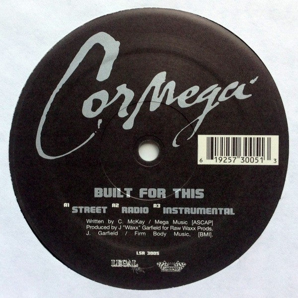 Cormega : Built For This / True Meaning (12")