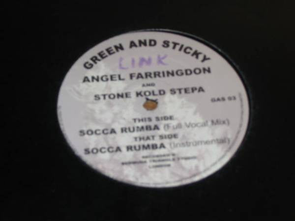 Angel Farringdon and Stone Kold Steppa : Socca Rumba (12")