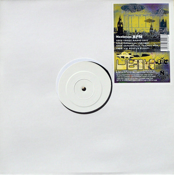 Ubik (20) Feat.  Sterling Roswell : Ubik  (12", Promo)