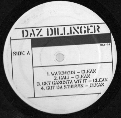Daz Dillinger : Watchers (12")