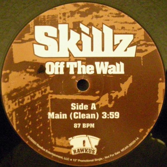 Skillz : Off The Wall (12", Single, Promo)