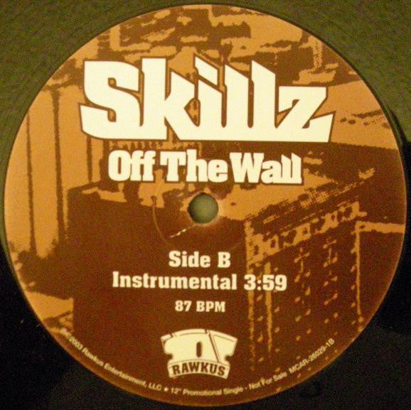 Skillz : Off The Wall (12", Single, Promo)