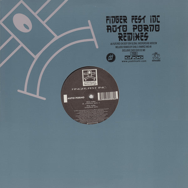 Finger Fest Inc. : Auto Porno (Remixes) (2x12")