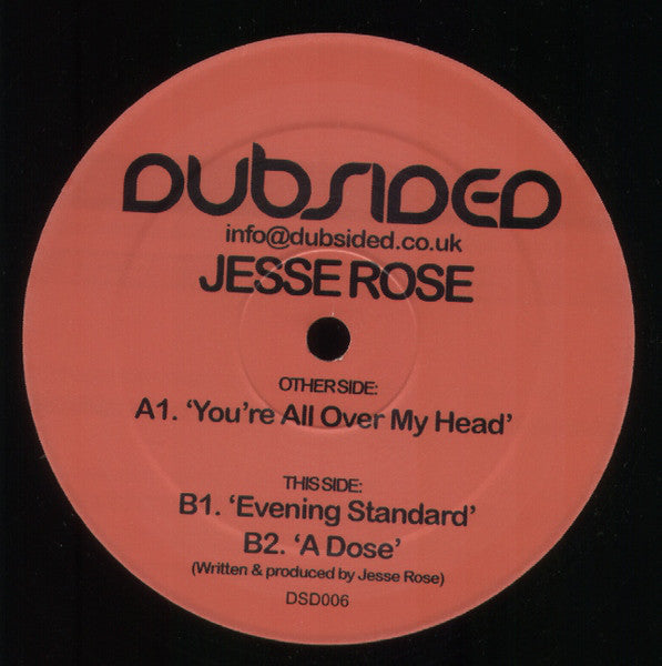 Jesse Rose : You're All Over My Head (12")