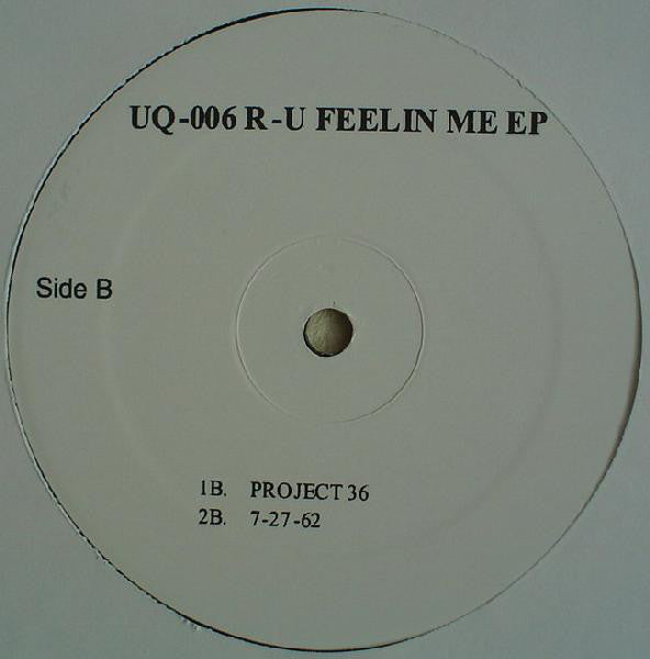 Jus-Ed : R-U Feelin Me EP (12", EP)