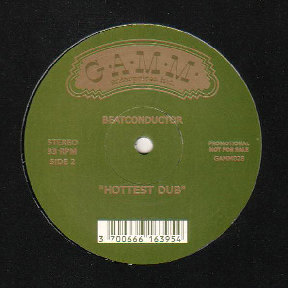 Beatconductor : Hottest (12", Promo)