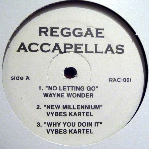 Various : Reggae Accapellas Vol. 1 (12")