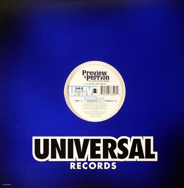 Preview* & Perrion : I'll Give You The World (12")
