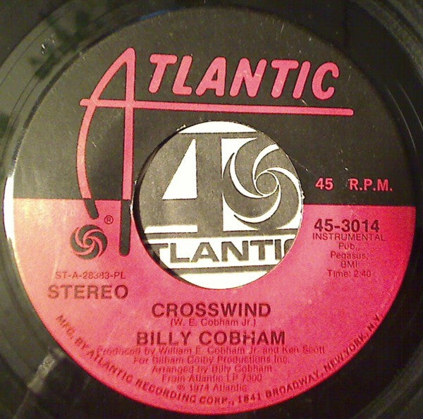 Billy Cobham : Crosswind / Le Lis (7", Single, PL )