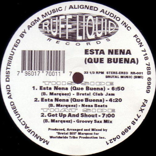 Brutal Bill : Esta Nena (Que Buena) (12")