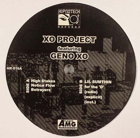 XO Project (2) Featuring Geno XO : XO Project (12")