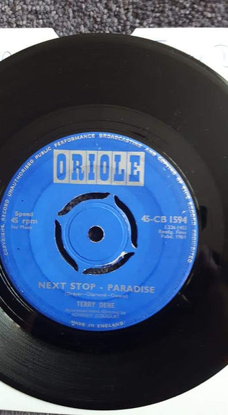 Terry Dene : Like A Baby / Next Stop Paradise (7", Single)