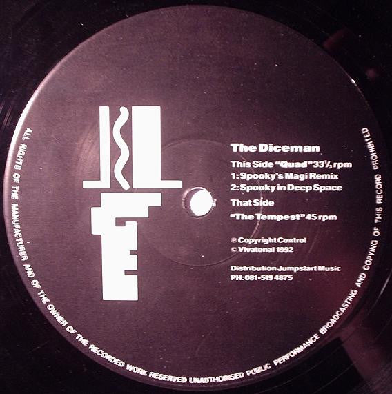 The Diceman : The Tempest (12")