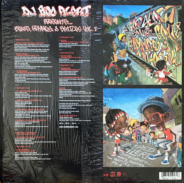 Red Alert : Presents... Beats, Rhymes & Battles Vol.1 (2xLP, Comp)