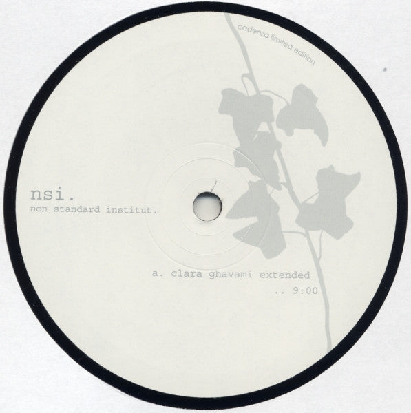 NSI : Clara Ghavami Extended (12", S/Sided, Ltd)