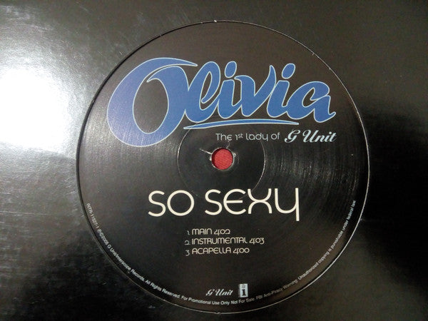 Olivia : So Sexy (12", Promo)