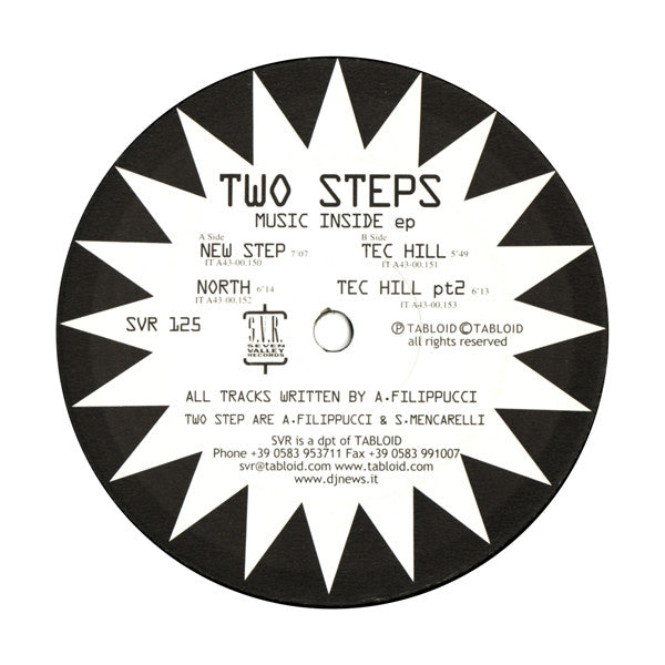 Two Steps : Music Inside EP (12", EP)