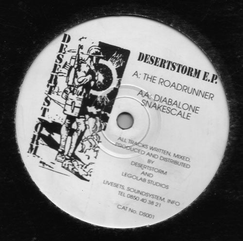 Desert Storm : Desertstorm E.P. (12", EP)