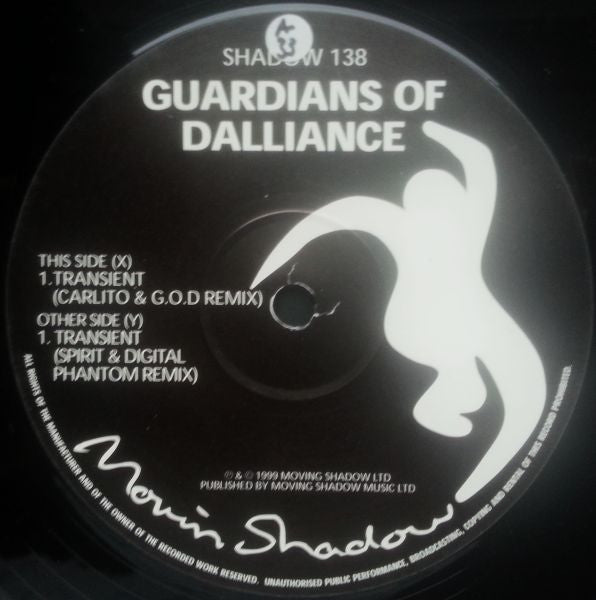 Guardians Of Dalliance : Transient (12")