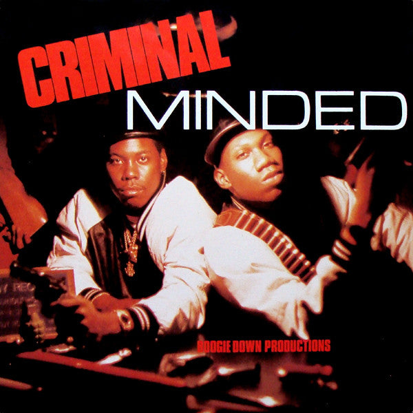 Boogie Down Productions : Criminal Minded (LP, Album, RE)