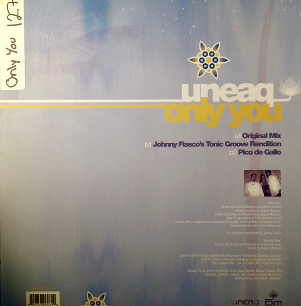 Uneaq : Only You (12")