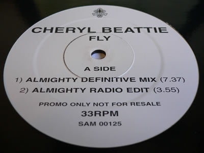 Cheryl Beattie : Fly (The Almighty Dance Remixes) (12", Promo)