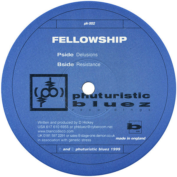 Fellowship : Delusions / Resistance (12")