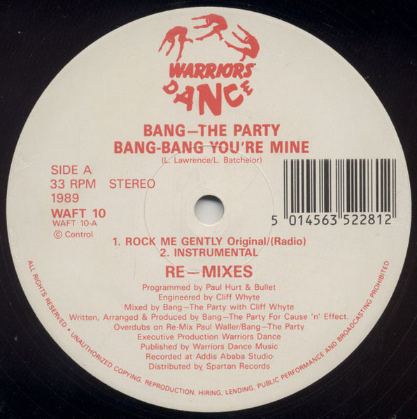 Bang The Party : Bang-Bang You're Mine (Re-mixes) (12")