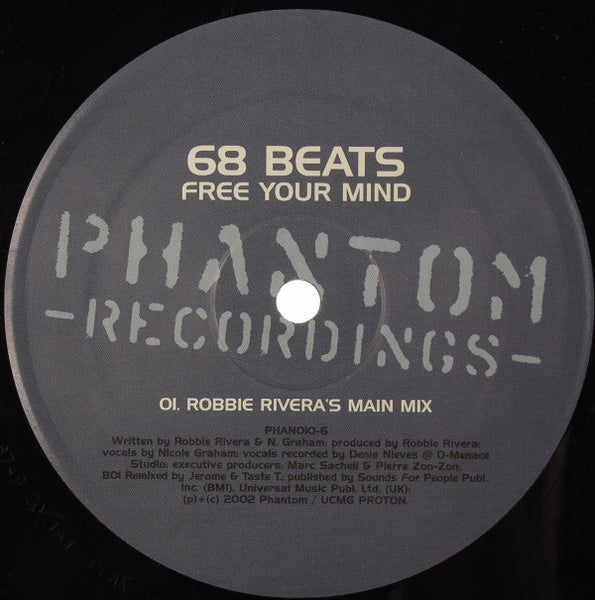 68 Beats : Free Your Mind (12")