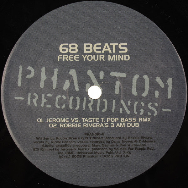 68 Beats : Free Your Mind (12")