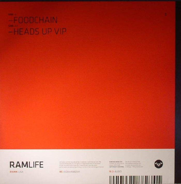 Audio : Foodchain / Heads Up VIP (12", Red)