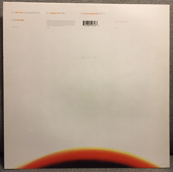 µ-Ziq : The Fear (12", Single)