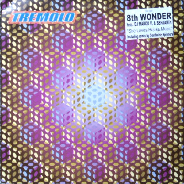 8th Wonder feat. DJ Marco V. & Benjamin* : She Loves House Music (12")