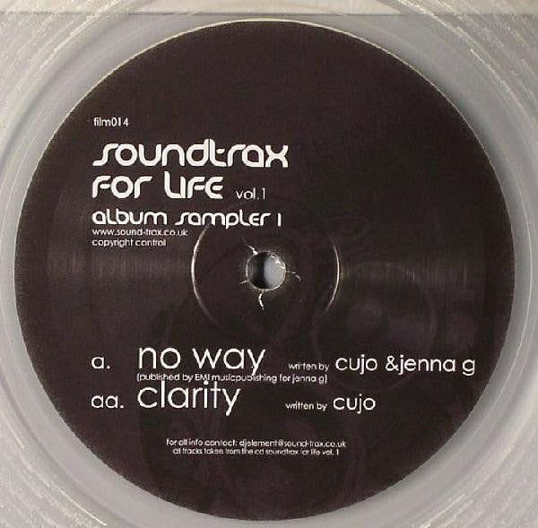 Cujo (2) : Soundtrax For Life Vol. 1 (Album Sampler 1) (12", Ltd, Smplr)