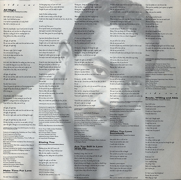 Keith Washington : Make Time For Love (LP, Album)