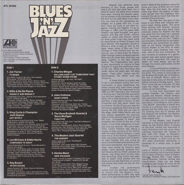 Various : Blues 'N' Jazz (LP, Comp)