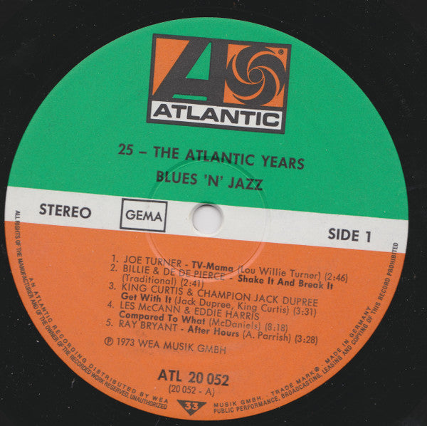 Various : Blues 'N' Jazz (LP, Comp)
