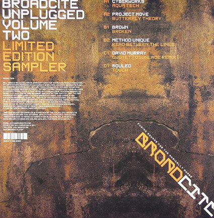 Various : Broadcite Unplugged Volume Two: Internal Reflection (2x12", Ltd, Smplr)