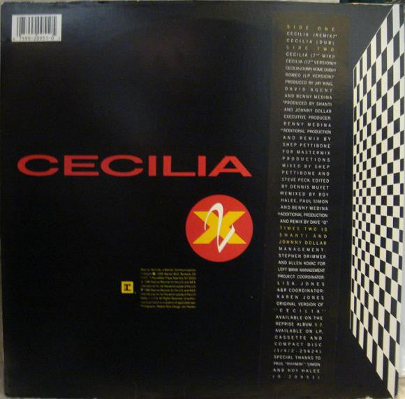 Times Two : Cecilia (12", Maxi)