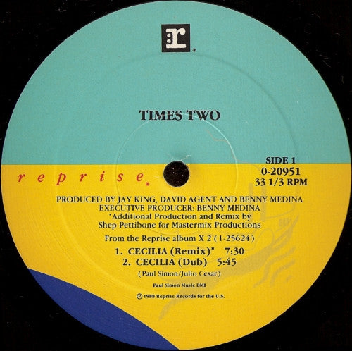 Times Two : Cecilia (12", Maxi)