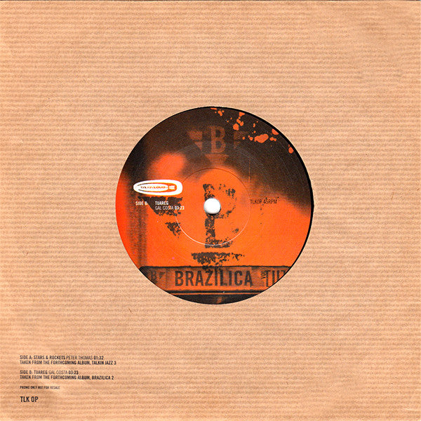 Peter Thomas / Gal Costa : Stars & Rockets / Tuareg (7", Promo)