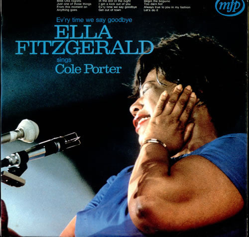 Ella Fitzgerald : Ev'ry Time We Say Goodbye, Ella Fitzgerald Sings Cole Porter (LP, Comp, Mono)