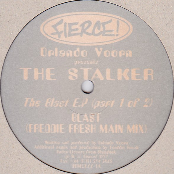 The Stalker : The Blast EP (Part 1 Of 2) (12", EP)