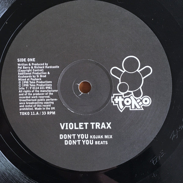 Violet Trax : Don't You (12")