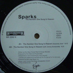 Sparks : The Number One Song In Heaven (12")