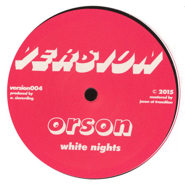 Orson (6) : White Nights (12")