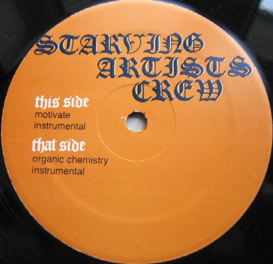 Starving Artists Crew : Motivate (12")