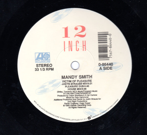 Mandy Smith : Victim Of Pleasure (12")