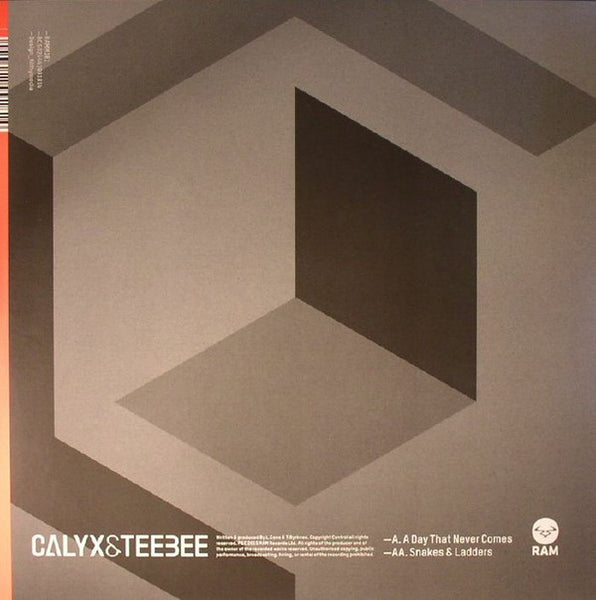 Calyx & Teebee : A Day That Never Comes / Snakes & Ladders (12")